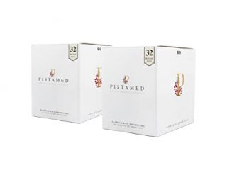 Pistachos ecológicos PISTAMED. Tostados sin sal - 2,24 Kg. Origen España (64 bolsas de 35 gr. = 2,24 kg.)