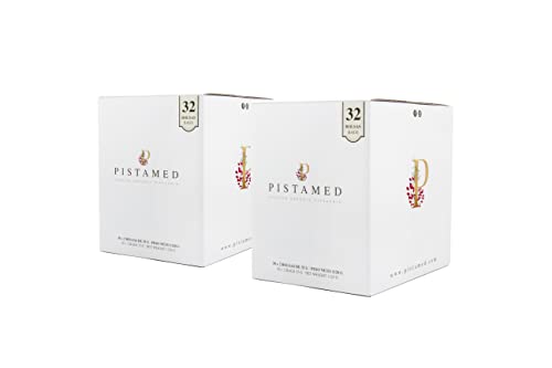 Pistachos ecológicos PISTAMED. Tostados sin sal - 2,24 Kg. Origen España (64 bolsas de 35 gr. = 2,24 kg.)