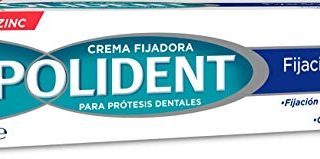 Polident, Original, Crema Fijadora para Prótesis Dentales, sin Zinc, Fijación Fuerte, 40 g