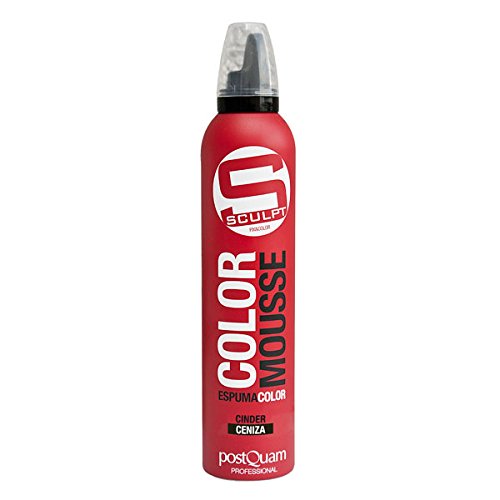 Postquam | Espuma Fijadora Color Ceniza - Tinte Temporal, 300 ML