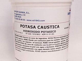 POTASA CAUSTICA 1 KG QUIMIA