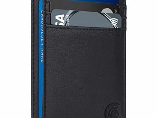 POWR Cartera Tarjetero Hombre Pequeño | Cartera Minimalista Hombre | RFID Tarjeteros Hombre Tarjetas Credito