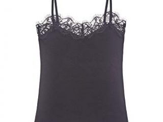 PROMISE W0157 Camiseta Tirantes, Negro, L para Mujer