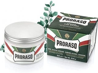 Proraso - Crema pre afeitado 300 ml - Proraso pre afeitado - Crema barba hombre - Proraso barba - Proraso eucalipto y mentol