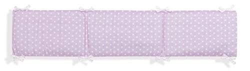 Protector Desenfundable y Reversible para Cuna mibebestore - Estrellas Rosa