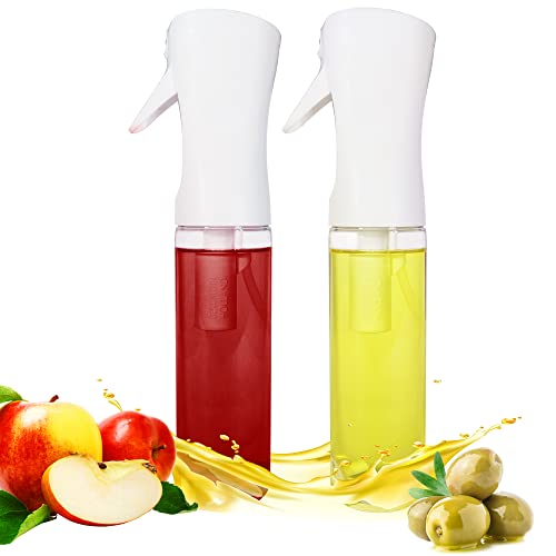 Pulverizador Aceite. Spray aceite cocina. 2uds Aceitera Spray Vaporizador de Aceite de Oliva y Limon. Dispensador de Aceite, Dosificador de Aceite en Spray. Vaporizador Vinagre Spray para cocinar
