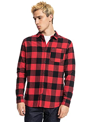 Quiksilver™ - Camisa de Manga Larga - Hombre - M - Rojo