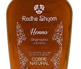 Radhe CHAMPU Henna Cobre, Negro, 1 Unidad (Paquete de 1)