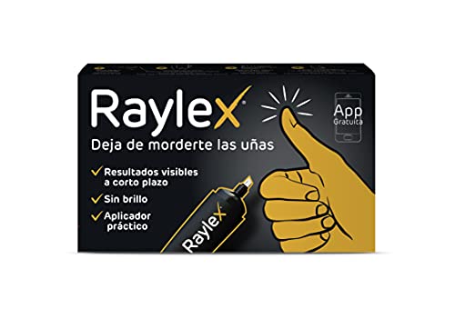 Raylex - Tratamiento para Dejar de Morderse las Uñas, Formato Rotulador, Sin Brillo - 1,5 ml