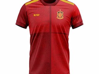 RFEF - Camiseta réplica oficial de la primera equipación de la selección española en la Euro 2020
