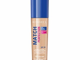 Rimmel London Match Perfection Foundation Base de Maquillaje Tono 103 True Ivory, 30 ml
