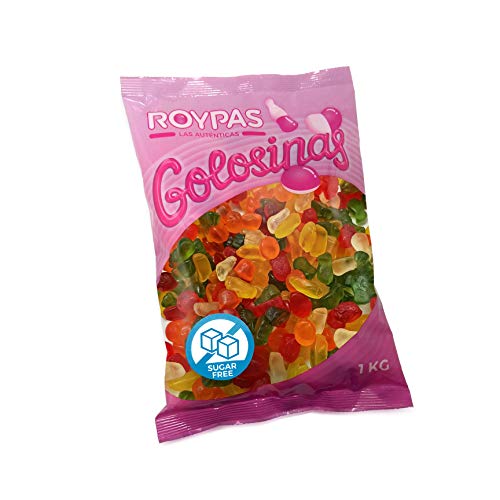 Roypas Gummy Frutitas Brillo Sin Azúcar Bolsa 1 kg