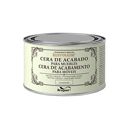 Rust-Oleum Bruguer Cera de acabado para muebles Transparente 400 ml