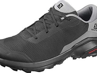 Salomon X Reveal Hombre Zapatos de trekking, Negro (Black/Black/Quiet Shade), 42 EU