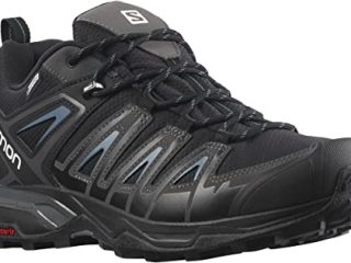 Salomon X Ultra Pioneer ClimaSalomon Zapatillas de Senderismo para Hombre, Impermeables, Ofrecen Óptimo Agarre, Negro (Magnet/Blue Steel), 42 EU