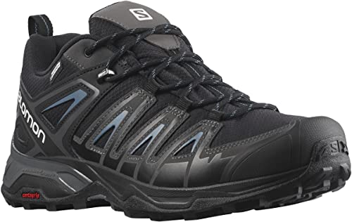 Salomon X Ultra Pioneer ClimaSalomon Zapatillas de Senderismo para Hombre, Impermeables, Ofrecen Óptimo Agarre, Negro (Magnet/Blue Steel), 42 EU