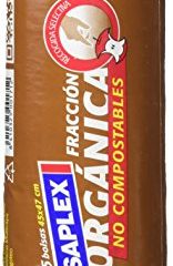 Saplex Bolsas de Basura Organica, 15 Unidades