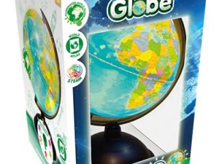 Science4you Globo Terraqueo con Luz para +8 Años - Bola del Mundo Interactiva y Atlas para Niños - Ciencia para Niños, Regalos Cientificos y Tecnologia para Niños, Juegos Educativos Niños 8-14 Años