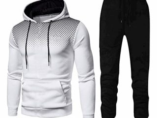 Sheey Chandal Hombre Completo Chandals Hombre Conjunto de Ropa Costura Cremallera Chándal Hombre Completo Traje Deportivo Pantalones Abrigo Chaqueta Jersey para Primavera Otoño Invierno Trabajo