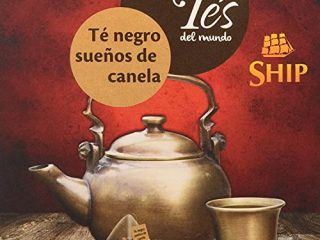 Ship - Té Pirámide Sueños de Canela en Caja de 15 unidades - Con Funda - Aumenta las Defensas, Acelera el Metabolismo - Gran Afrodisíaco Natural - Propiedades Antioxidantes - Infusiones y Tes