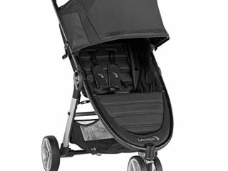 Silla de paseo City Mini® 2 de 3 ruedas Jet de Baby Jogger, desde nacimiento a 22kg. Color negro