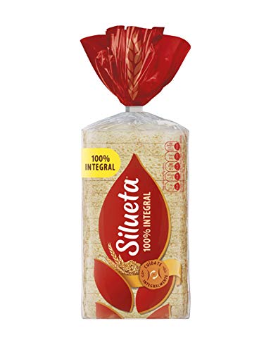 Silueta - Pan Integral Sin Corteza, 450 g