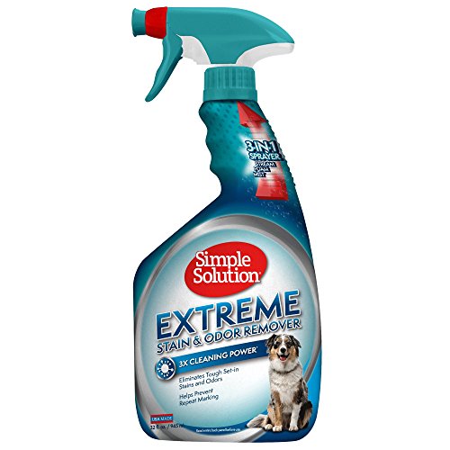 Simple Solution removedor de manchas y olores para mascotas Extreme, 945 ml