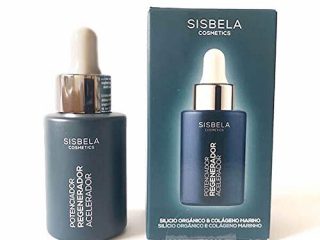 Sisbela Serum Potenciador Regenerador Acelerador con Silicio Orgánico y Colágeno Marino, 30 ml