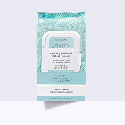 SKIN LAB BY BSL por bsl lift & firm toallitas desmaquillante 60 conde-colágeno hidrolizado, las vitaminas c y e, extractos de té verde y aloe vera deja la piel una sensación de limpieza fres