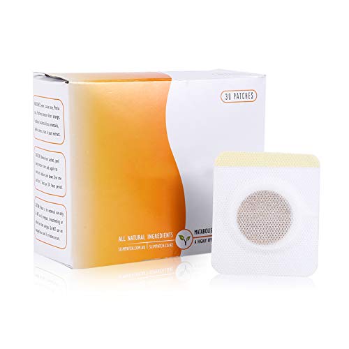 Sliminazer Parches, Parches Para Adelgazar, Slimming Patches, Parche Adelgazante Detox Parches Adelgazantes Parches Delgados Palillo del Ombligo Quema de Grasa Pérdida(paquete de 30 piezas con caja)