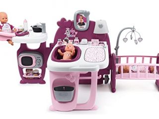 Smoby 220349 La Casa de Los Bebés Baby Nurse para Muñecos Bebé, multicolor, única , color/modelo surtido