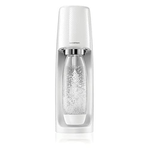 SodaStream 2270051 De plástico Blanco carbonatador - Máquina para soda (De plástico, Blanco, 1 L, 60 L, 125 mm, 180 mm)