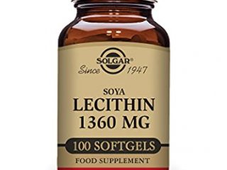 Solgar Lecitina de Soja 1360 mg Cápsulas blandas - Envase de 100
