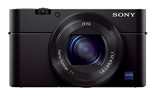 Sony RX100M3 - Cámara Compacta Premium Avanzada (Sensor tipo 1.0, Objetivo Zeiss 24-70 mm F1.8-2.8 y Pantalla abatible para Vlogging)