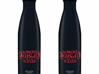 Stranger Things MDB25388 - Botella de Metal (500 ml), diseño con Texto en inglés Stranger Things, Unisex, 500 ml