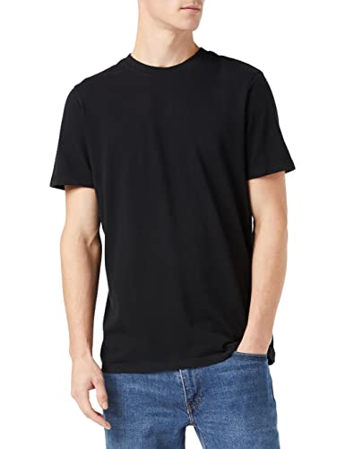 Superdry Camiseta Unisex orgánica, Negro, M para Hombre