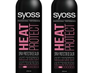 Syoss - Spray protector térmico - Anti encrespamiento, Anti-humedad y Protección hasta 220ºC - 2 uds de 250ml