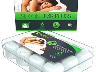 Tapones Oidos Dormir Silicona SleepDreamz® – 6 pares de tapones oidos ruido con cancelación – Ofrecen alivio contra ronquidos y protección contra otros ruidos fuertes, con estos tapones para dormir