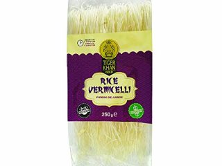 Tiger Khan Fideos Vermicelli de Arroz para Cocina Asiática, 250g