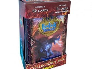 TIN BOX FANTASY RIDERS 3 LATA 52 con CARTAS “El resurgir de los Dragones”.