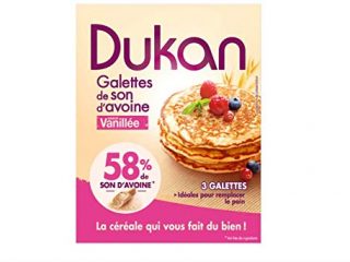 Tortitas de salvado de avena sabor vainilla 3 unidades envase 210 g