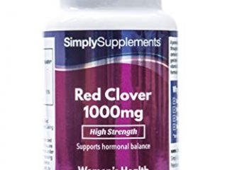 Trébol Rojo 1000mg - ¡Bote para 4 meses! - Apto para veganos - 120 Comprimidos - SimplySupplements