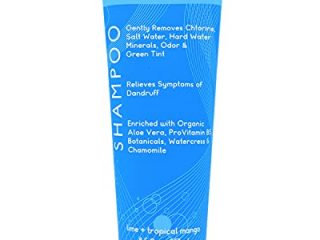 TRISWIM Champú Hidratante Eliminador de Cloro para Nadadores Vegan Lima Mango (251ml)