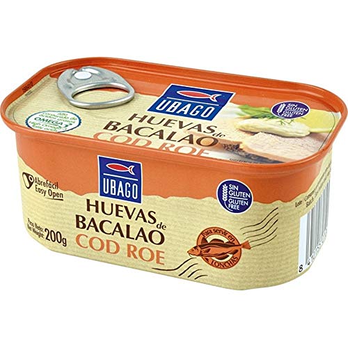 UBAGO huevas de bacalao lata 200 grs