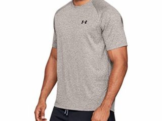 Under Armour Tech 2.0 Shortsleeve, Camiseta Hombre, Negro (Black / Graphite) , M
