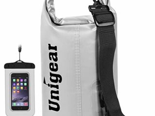 Unigear Bolsa Estanca 2L~40L Seca Impermeable + Funda De Movíl Camping Playa