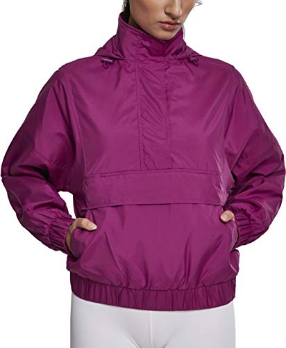 Urban Classics Ladies Panel Pull Over Jacket, Chaqueta para Mujer, Morado (Viola 01725), X-Large