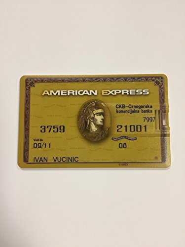 USB355 16GB-32GB plástico Tarjeta crédito American Express AMEX (32GB)