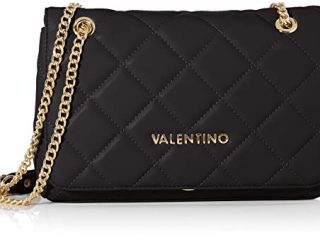 Valentino by Mario Ocarina, Satchel para Mujer, Negro (Negro), 9x17x25.5 Centimeters (B x H x T)