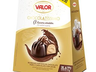 Valor Bombones Chocolatíssimo Selección Oro, 0% Azúcares Añadidos, 250g